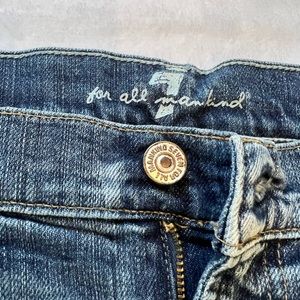 7 for All Mankind Vintage mini skirt